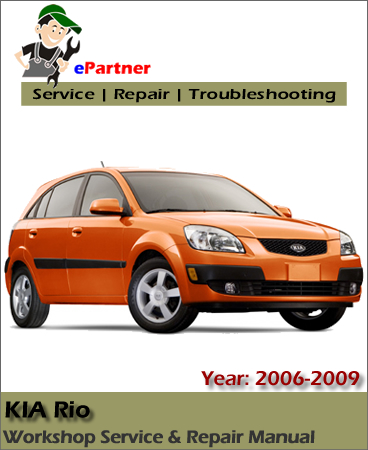 2009 kia rio repair manual pdf