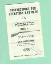remington model 722 owners manual