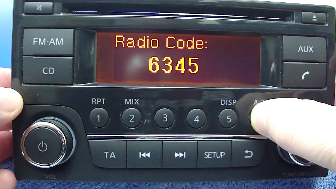 nissan radio model pn2813l manual