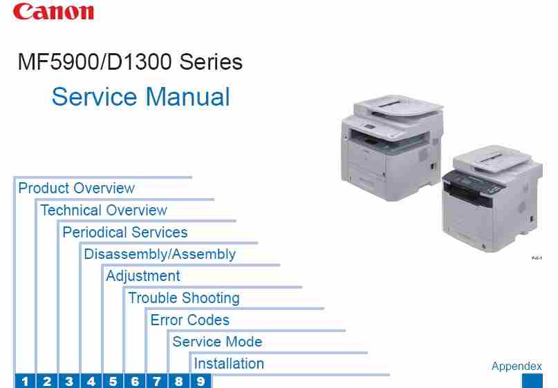 canon mf4350d service manual download