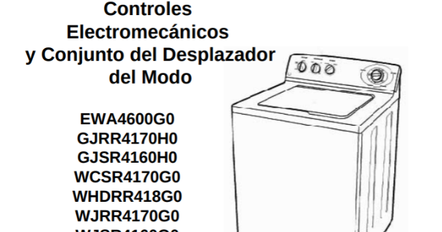 manual lavadora general electric pdf