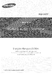 samsung hw h450 manual pdf