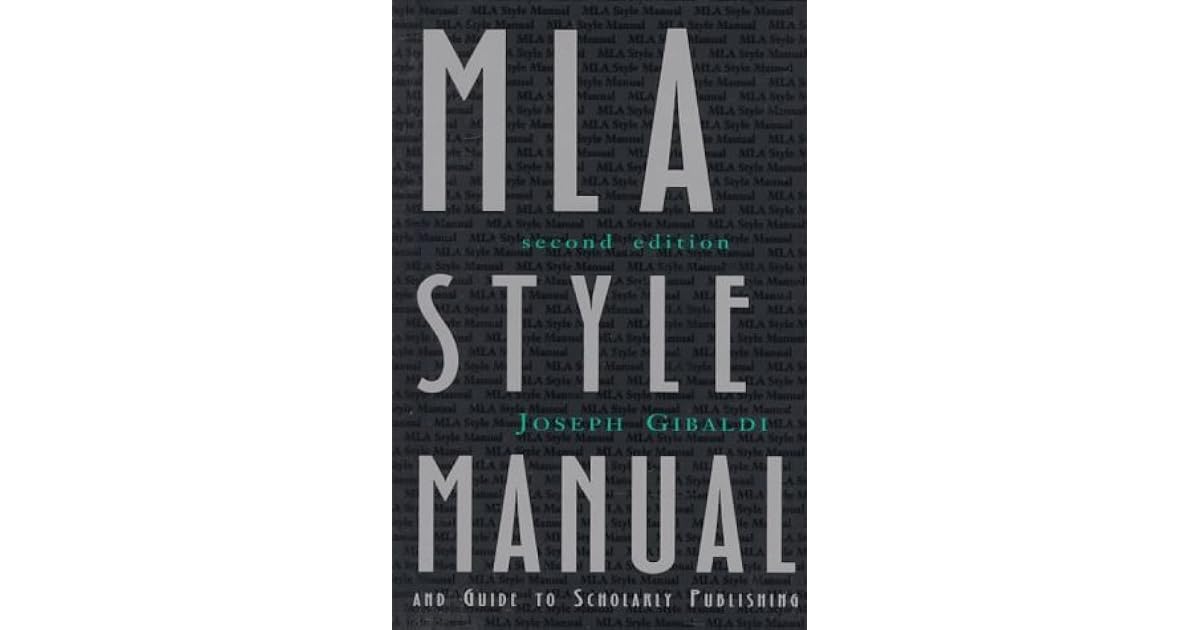 mla style manual and guide to scholarly publishing download
