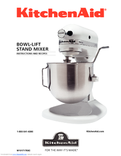 kitchenaid mixer instruction manual download