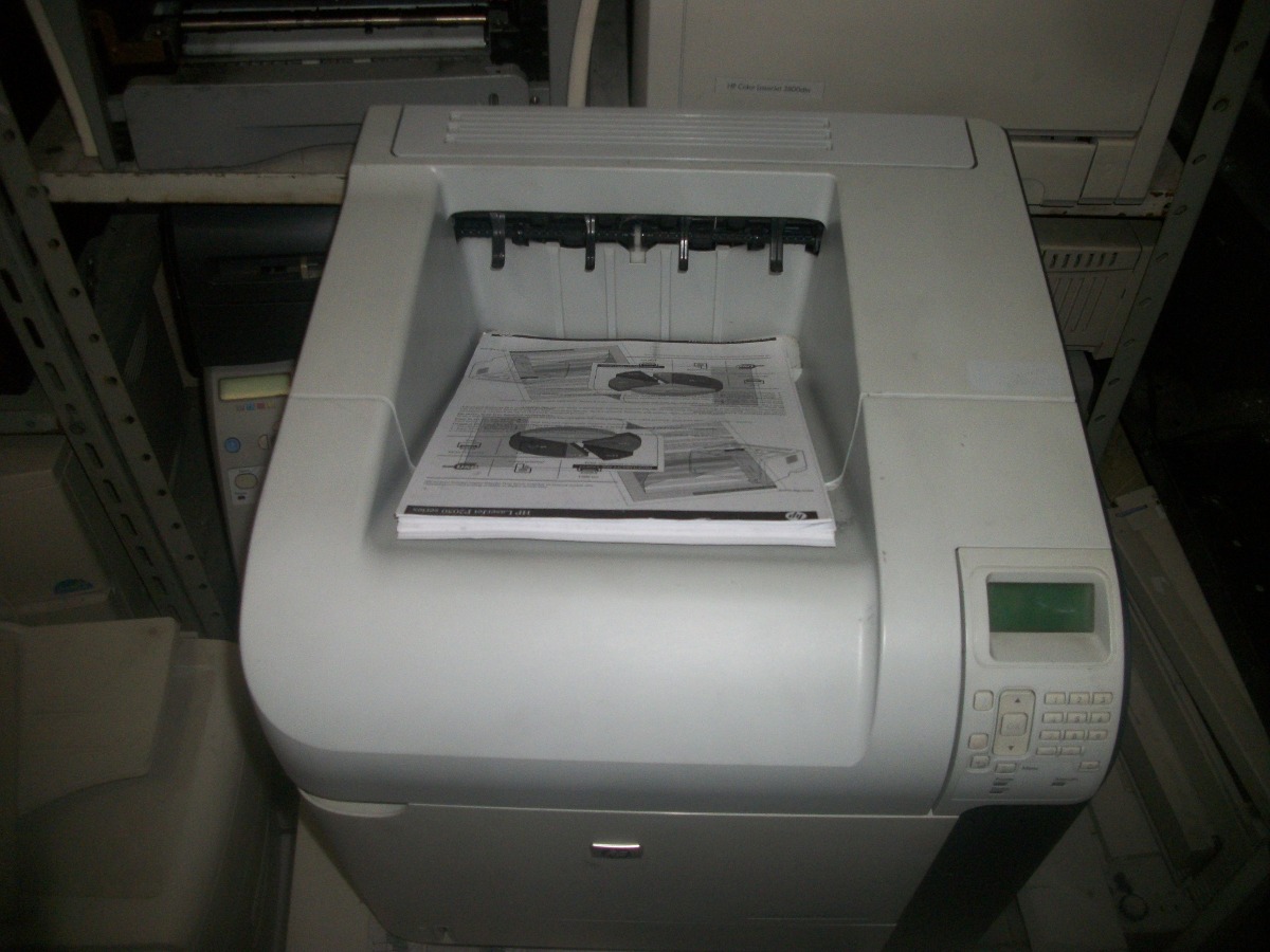 manual da impressora hp laserjet p4015n