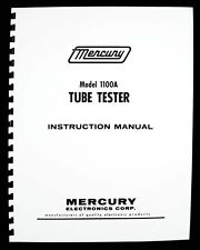 mercury model 1200 tube tester manual